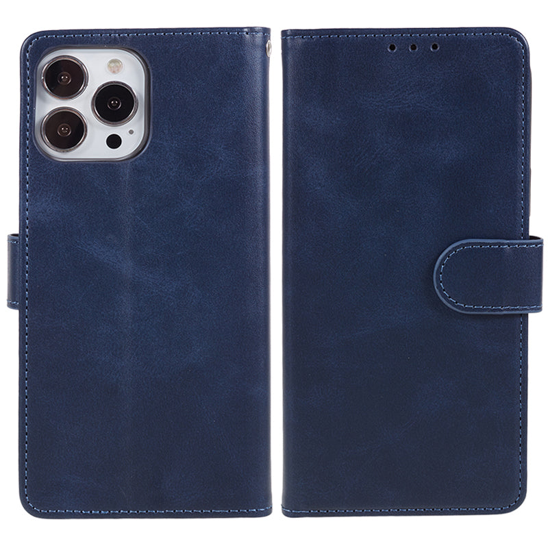 For iPhone 13 Pro Max Calf Texture PU Leather Phone Case Wallet Stand Protective Cover For iPhone 13 Pro Max Calf Texture PU Leather Phone Case Wallet Stand Protective Cover